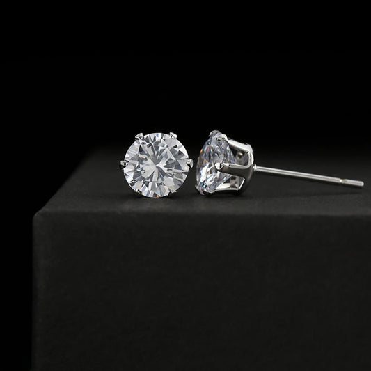 Cubic Zirconia stud earrings | Jewelry – Cubic Zirconia Earrings Jewelry for gift (1 view)