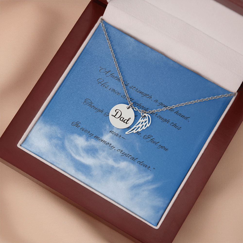 Gone but not Forgotten | Dad – 18k Yellow Gold Finish Jewelry for E067T (12 view)