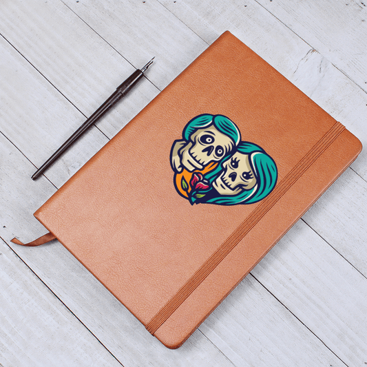 Sacred Heart Notebook Day of the Dead inspired couple | – Graphic Journal Miscellaneous by ShineOn Fulfillment