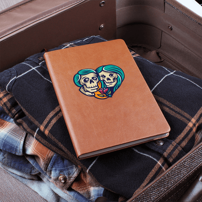 Sacred Heart Notebook Day of the Dead inspired couple | – Graphic Journal Miscellaneous by ShineOn Fulfillment