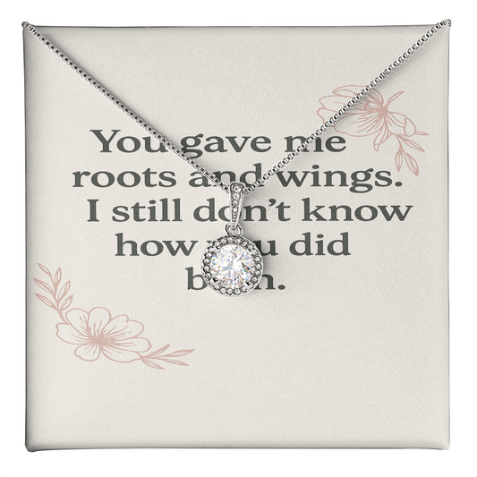 Eternal - Hope - Necklace | Shop Sbrtn Homes – Two Tone Box Jewelry for gift (1 view)