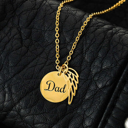 Gone but not Forgotten | Dad – 18k Yellow Gold Finish Jewelry for E067T (14 view)