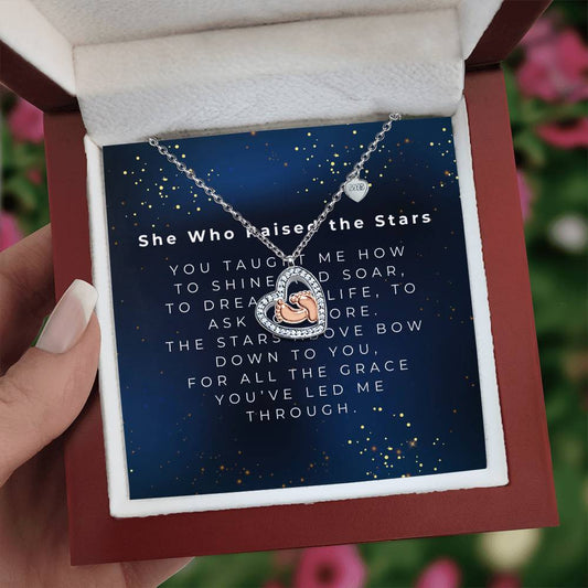 Baby Feet Heart Necklace | Shop Sbrtn Homes – Luxury Box Jewelry for gift (1 view)