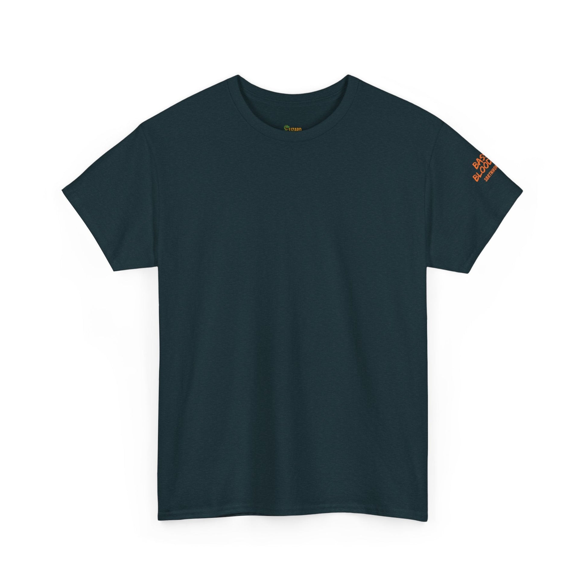 Bass & Blood Fest 2025 Gone Fishing Tee – Zombie Band Tour Merch with a Killer Hook | Lizard Designs – Blackberry T-Shirt for Band Merchandise (9 view)