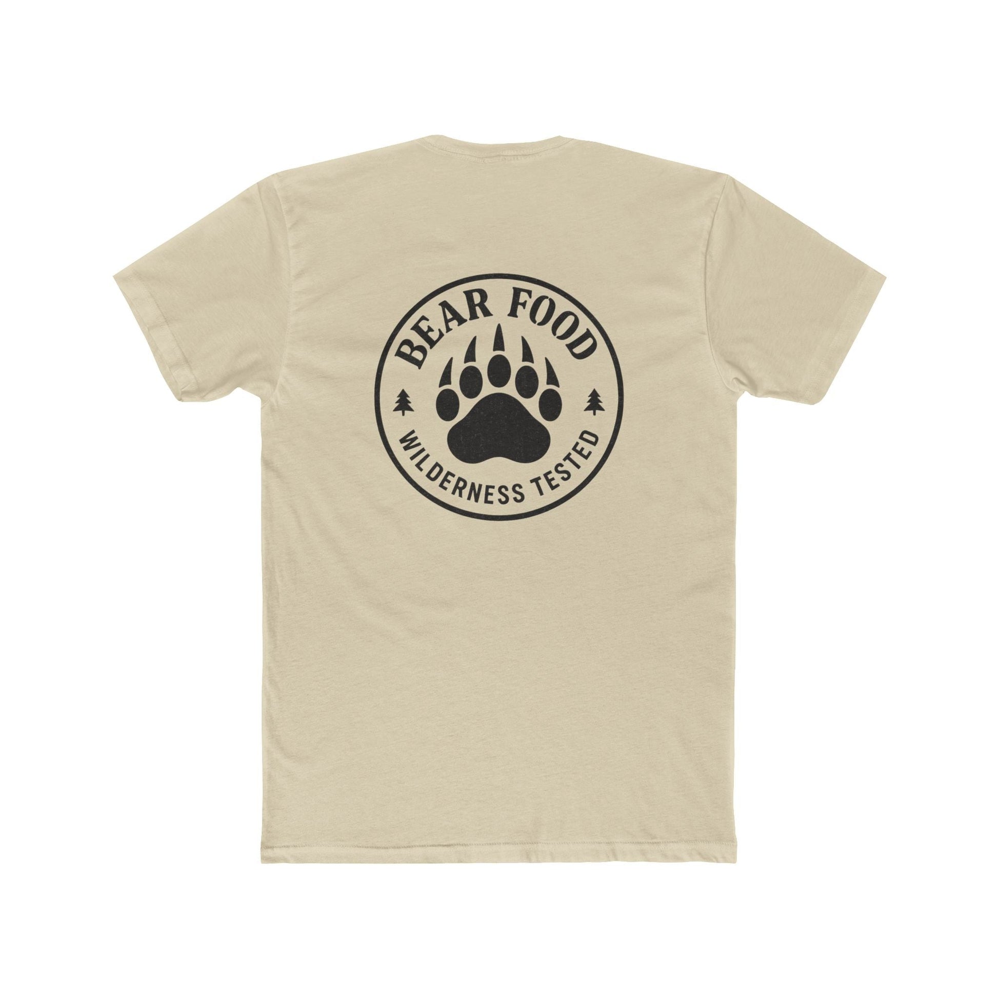 Bear Food Tee – Wilderness Tested Graphic Shirt | Outdoor Adventure Apparel – Solid Turquoise T-Shirt for adventure (18 view)