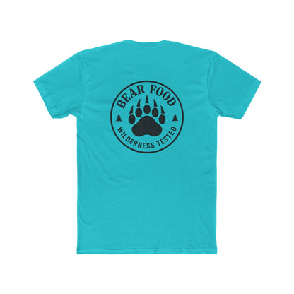 Bear Food Tee – Wilderness Tested Graphic Shirt | Outdoor Adventure Apparel – Solid Turquoise T-Shirt for adventure (28 view)