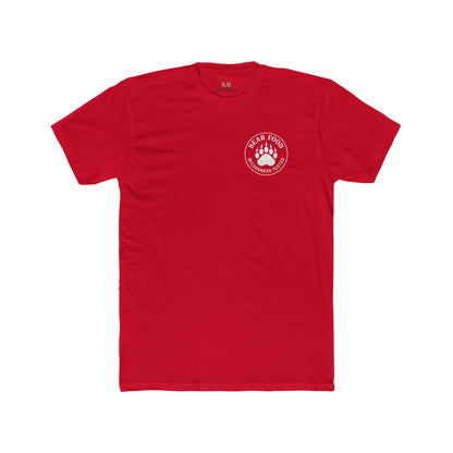Bear Food Tee – Wilderness Tested Graphic Shirt White logo | Outdoor Adventure Apparel – Solid Red T-Shirt for adventure (25 view)