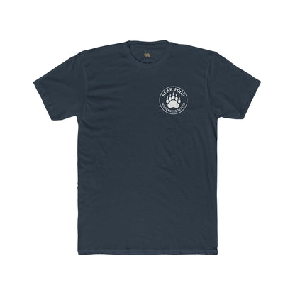 Bear Food Tee – Wilderness Tested Graphic Shirt White logo | Outdoor Adventure Apparel – Solid Indigo T-Shirt for adventure (14 view)