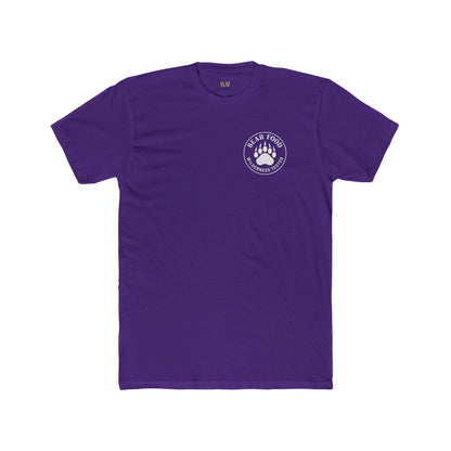 Bear Food Tee – Wilderness Tested Graphic Shirt White logo | Outdoor Adventure Apparel – Solid Purple Rush T-Shirt for adventure (21 view)