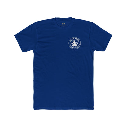 Bear Food Tee – Wilderness Tested Graphic Shirt White logo | Outdoor Adventure Apparel – Solid Royal T-Shirt for adventure (17 view)
