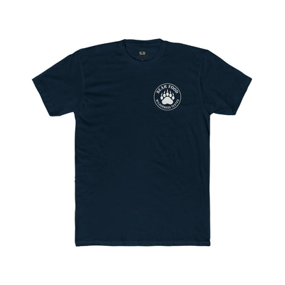 Bear Food Tee – Wilderness Tested Graphic Shirt White logo | Outdoor Adventure Apparel – Solid Midnight Navy T-Shirt for adventure (19 view)