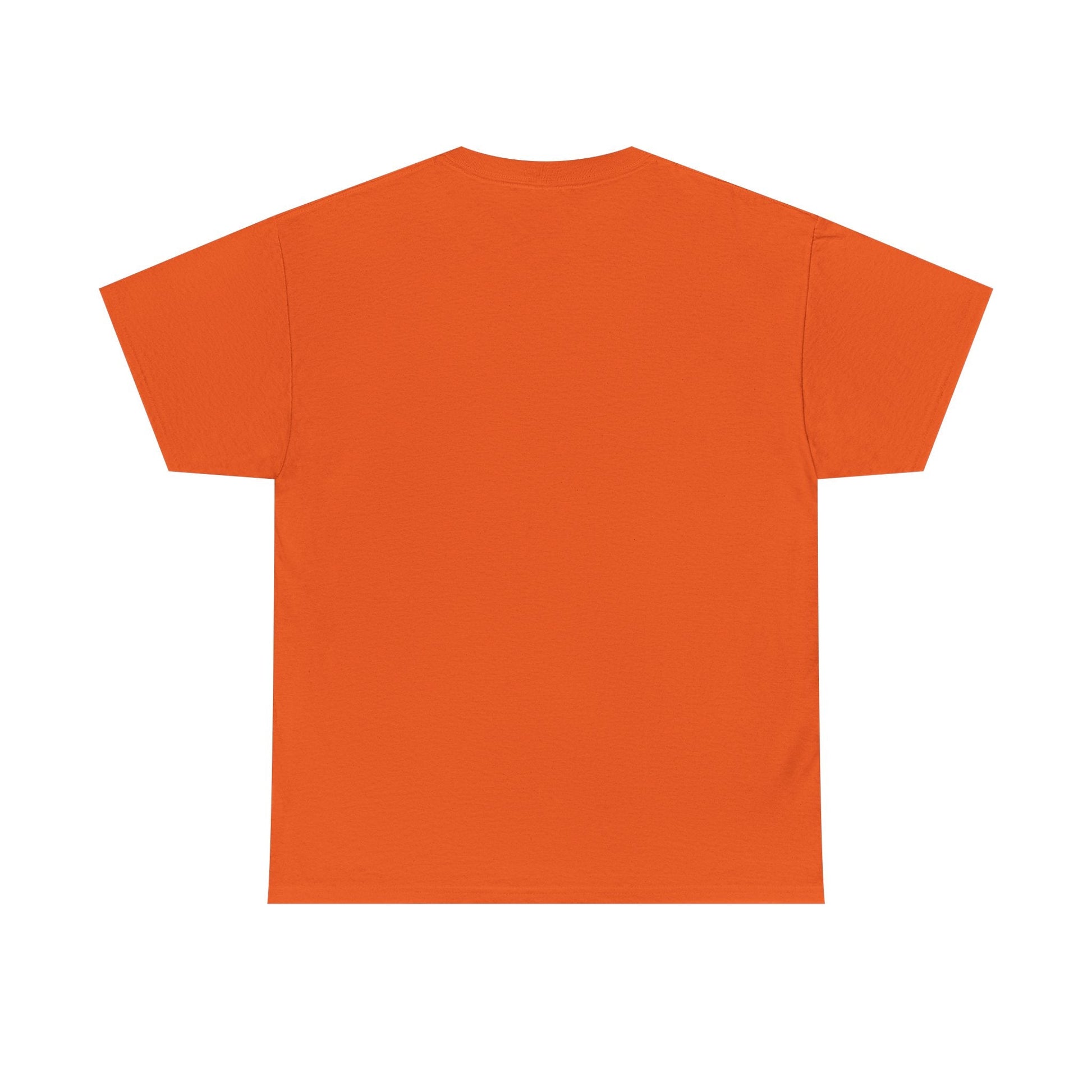 BitchCraft Broomstick Tee – Witchy Humor & Halloween Vibes | Graphic T-Shirts – Orange T-Shirt for Casual Wear (2 view)