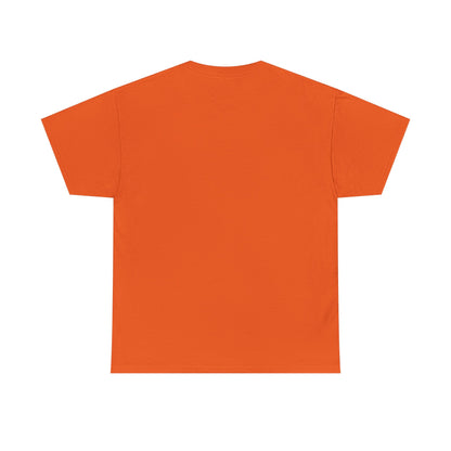 BitchCraft Broomstick Tee – Witchy Humor & Halloween Vibes | Graphic T-Shirts – Orange T-Shirt for Casual Wear (2 view)