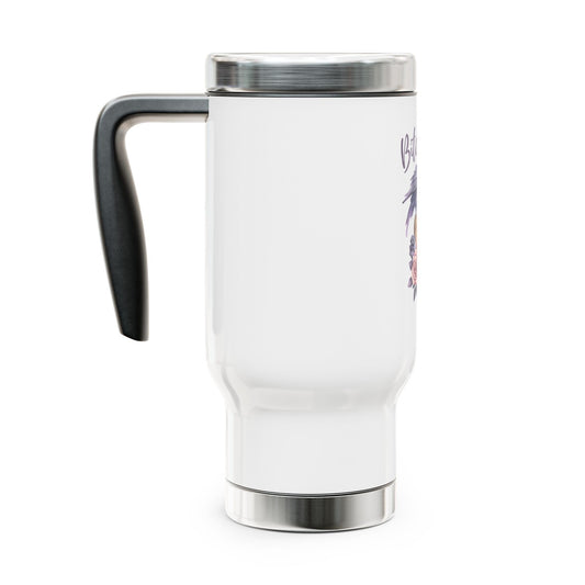 BitchCraft Travel Mug, Coffee Cup for Witches, Cool Skull Design, Perfect Gift for Halloween, Road Trips, & Daily Use – 14oz Mug for Beverage Container (2 view)