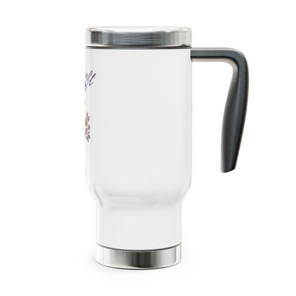 BitchCraft Travel Mug, Coffee Cup for Witches, Cool Skull Design, Perfect Gift for Halloween, Road Trips, & Daily Use – 14oz Mug for Beverage Container (4 view)
