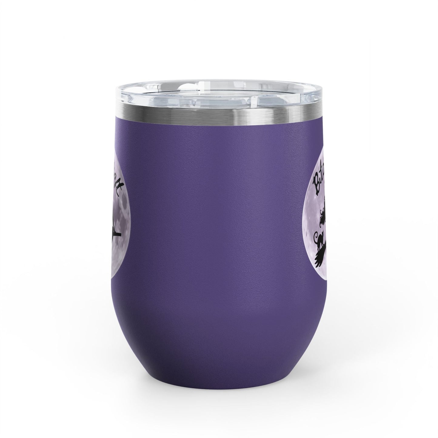 BitchCraft Wine Tumbler, 12oz | Perfect for Witches, Halloween Parties, Gifts, or Cozy Nights In – 12oz Mug for Beverage Container (28 view)