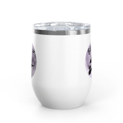 BitchCraft Wine Tumbler, 12oz | Perfect for Witches, Halloween Parties, Gifts, or Cozy Nights In – 12oz Mug for Beverage Container (10 view)