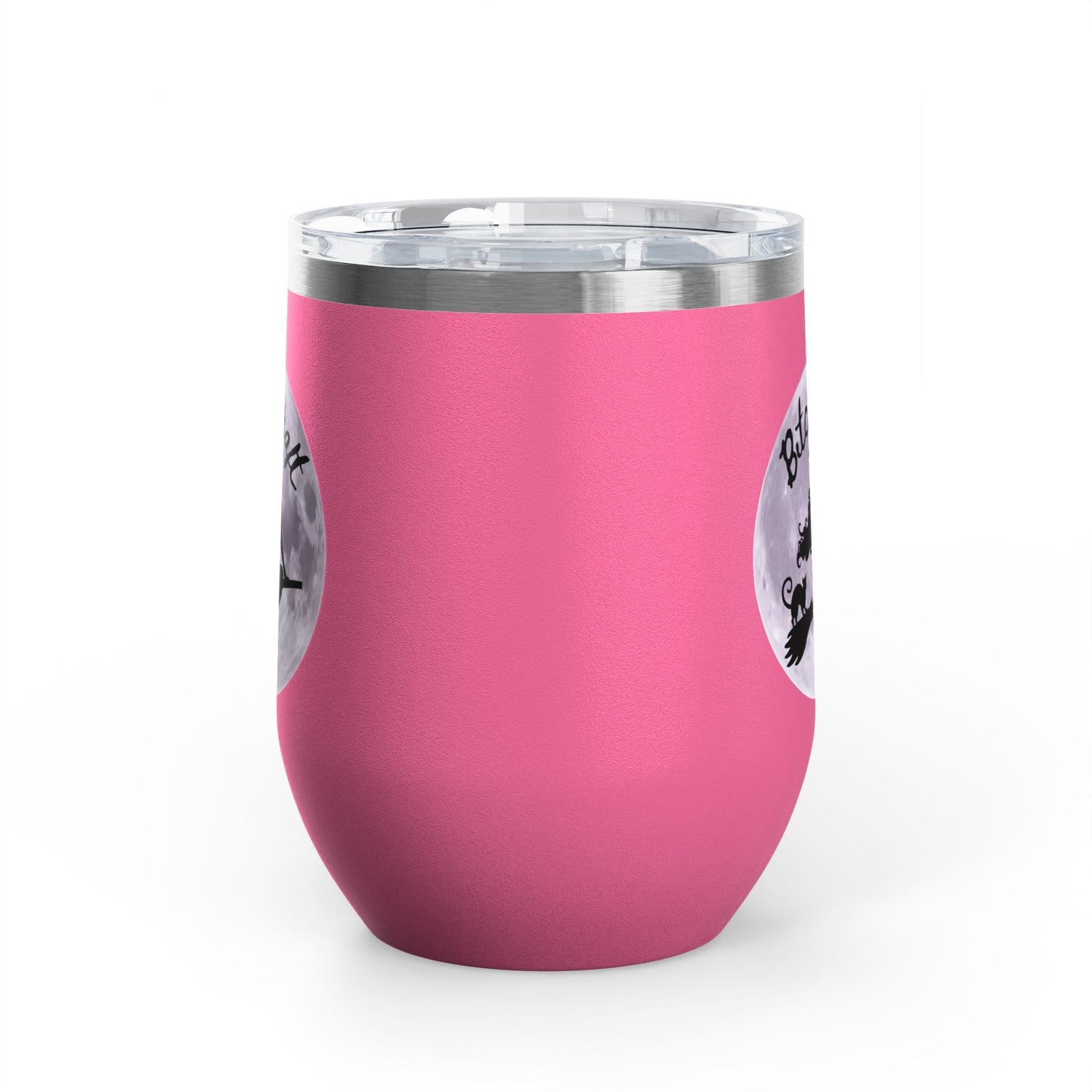 BitchCraft Wine Tumbler, 12oz | Perfect for Witches, Halloween Parties, Gifts, or Cozy Nights In – 12oz Mug for Beverage Container (38 view)