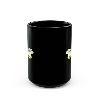 Boobees Halloween Mug – Funny Ghost Bee Coffee Cup | Spooky & Cute Pun Gift – 15oz Mug by Printify