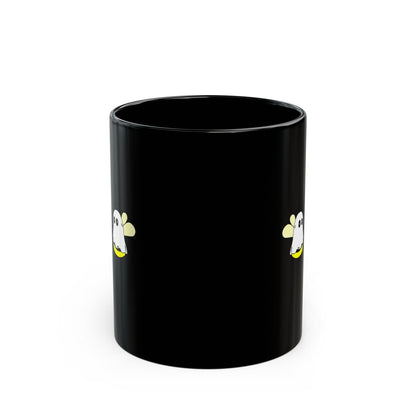 Boobees Halloween Mug – Funny Ghost Bee Coffee Cup | Spooky & Cute Pun Gift – 15oz Mug by Printify