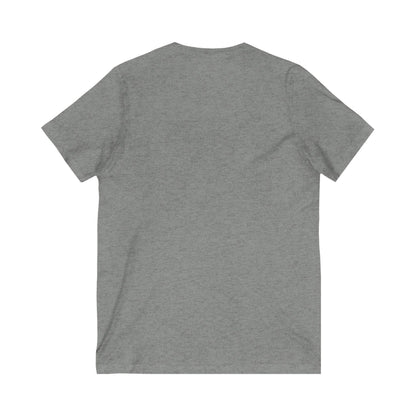Boobees Unisex V - Neck T-Shirt – Cute & Spooky Bee Ghost Tee | Funny Halloween Shirt – Deep Heather V - neck for bee lovers gift (2 view)