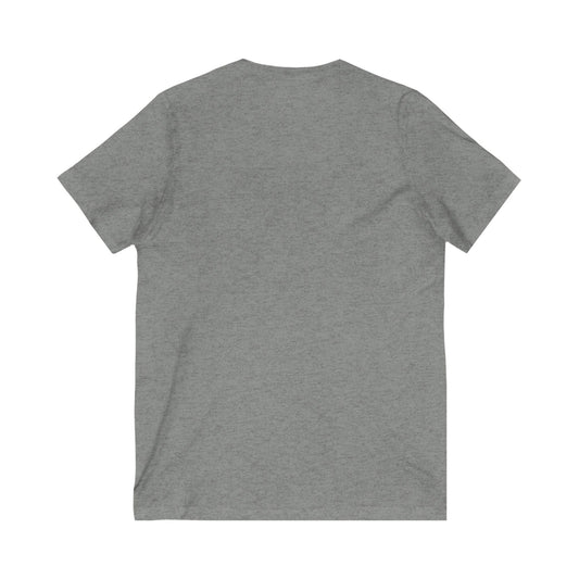 Boobees Unisex V - Neck T-Shirt – Cute & Spooky Bee Ghost Tee | Funny Halloween Shirt – Deep Heather V - neck for bee lovers gift (2 view)