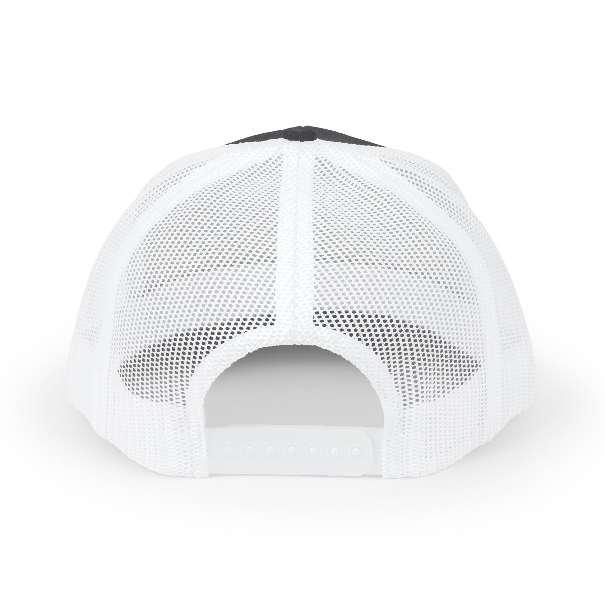 Boom Box Hero Since [Your Year] – Personalized Retro Snapback Trucker Cap – Navy / White Hats by Printify