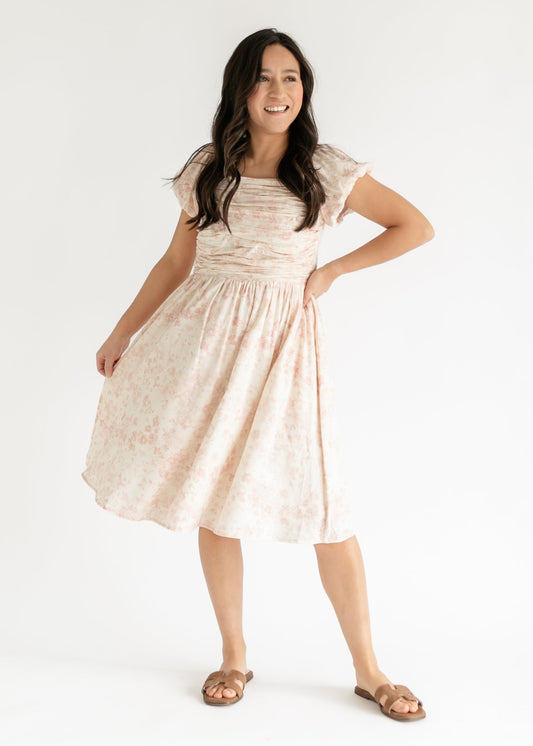 Brienna Cap Sleeve Dress - FINAL SALE – XS IC Dresses for Inherit Co. (2 view)