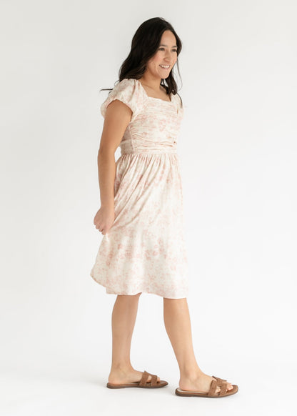 Brienna Cap Sleeve Dress - FINAL SALE – XS IC Dresses for Inherit Co. (4 view)