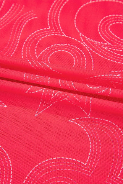 Round Neck Short Sleeve T-Shirt – Strawberry for Shopify Collective (9 view)