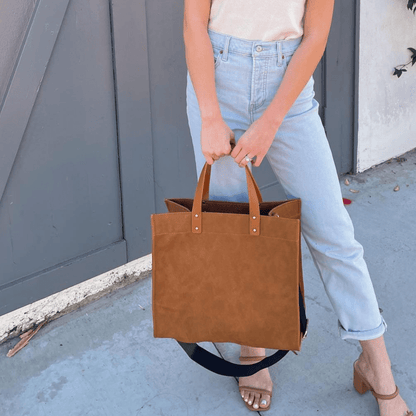 Campbell Tote | Choose Your Strap – Black Bags for Shopify Collective (8 view)