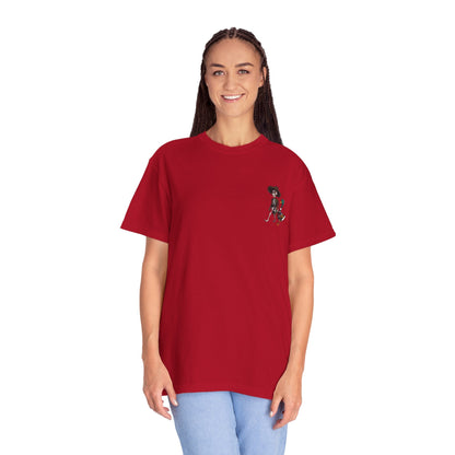 Charming Duck Skeleton wearing a Sombrero Tee, Cute Graphic T-Shirt, Quirky Unisex Apparel, Perfect for Halloween and Everyday Wear – Red T-Shirt for Casual Everyday Wear (36 view)