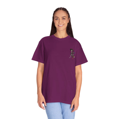 Charming Duck Skeleton wearing a Sombrero Tee, Cute Graphic T-Shirt, Quirky Unisex Apparel, Perfect for Halloween and Everyday Wear – Red T-Shirt for Casual Everyday Wear (30 view)