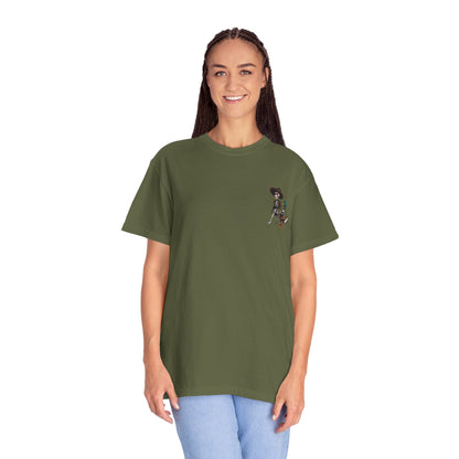 Charming Duck Skeleton wearing a Sombrero Tee, Cute Graphic T-Shirt, Quirky Unisex Apparel, Perfect for Halloween and Everyday Wear – Red T-Shirt for Casual Everyday Wear (12 view)