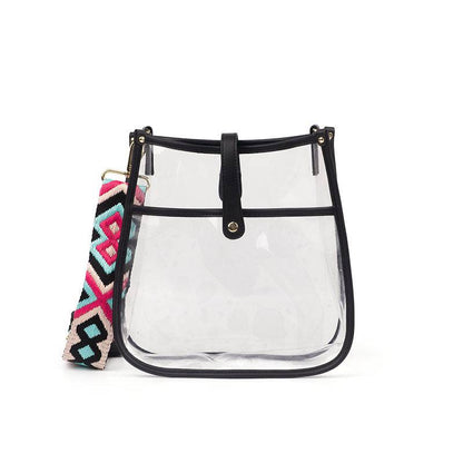 Clear Courier | Choose Your Strap – Black Bags for Shopify Collective (6 view)