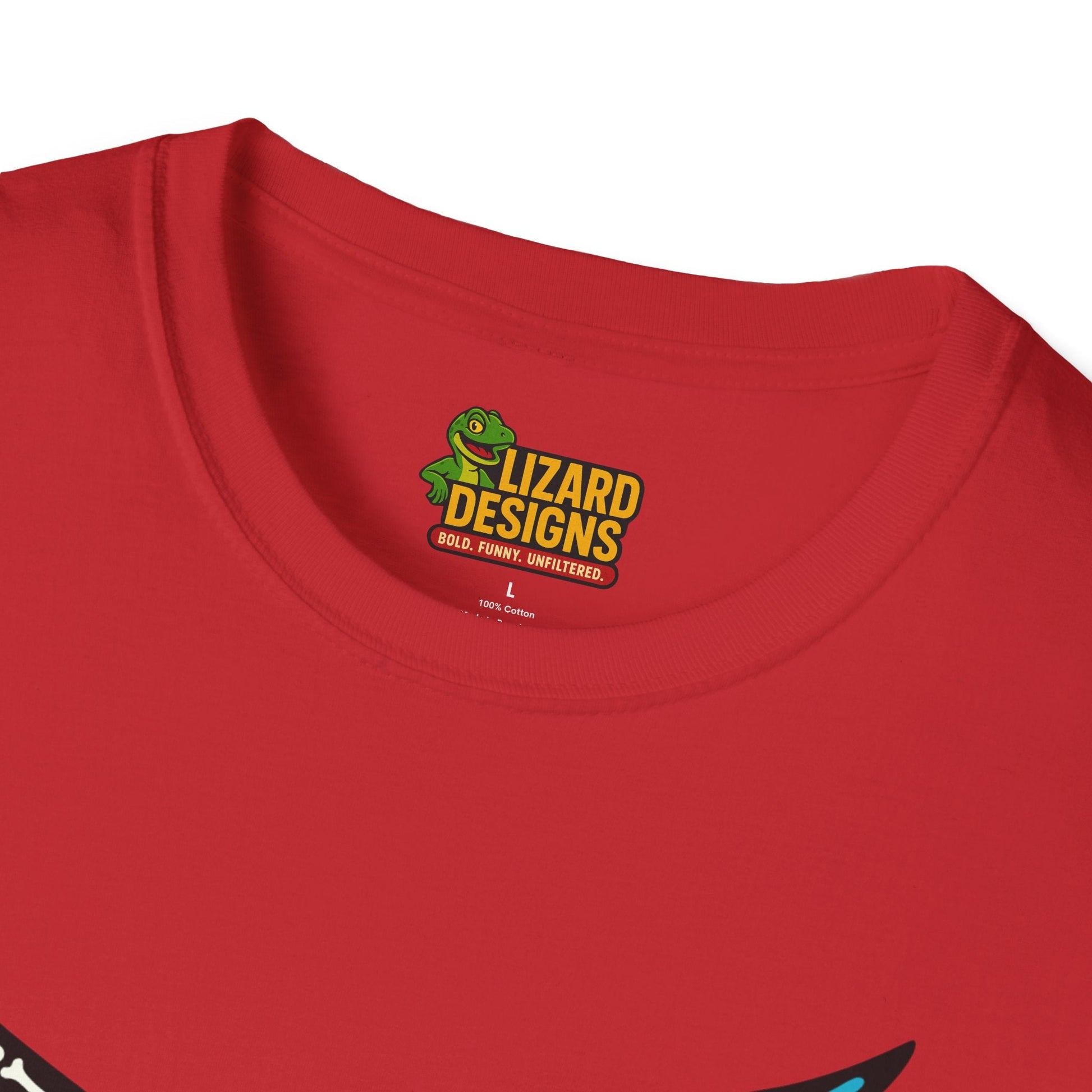 Sugar Skull Owl Tee – Colorful Day of the Dead Vibes | Graphic T-Shirts – Red T-Shirt for boho style shirt (44 view)