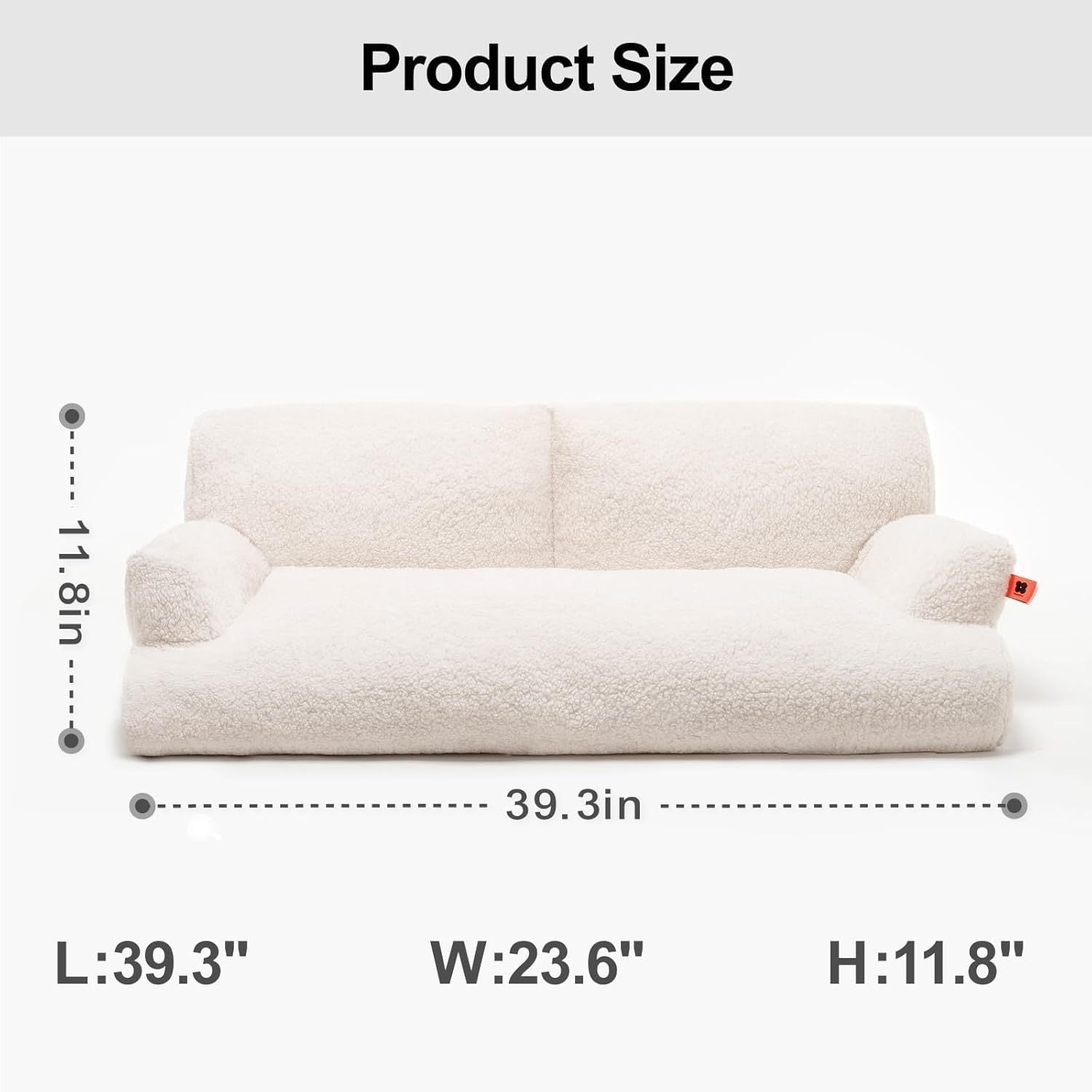 Cozy Pet Sofa Bed – Fluffy, Washable & Anti Slip Comfort for – Miscellaneous by SbrTnHomes