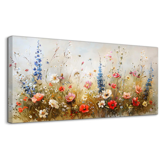 Serimino Large Wall Art For Living Room Canvas Prints Nature – Flowers-3 Wall Art by SbrTnHomes