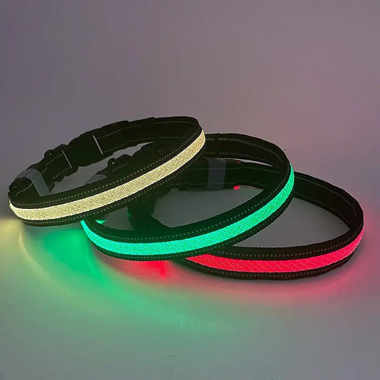Dog - Led - Light - Up - Collar | Shop Sbrtn Homes – Color Changing Pet for dog (2 view)
