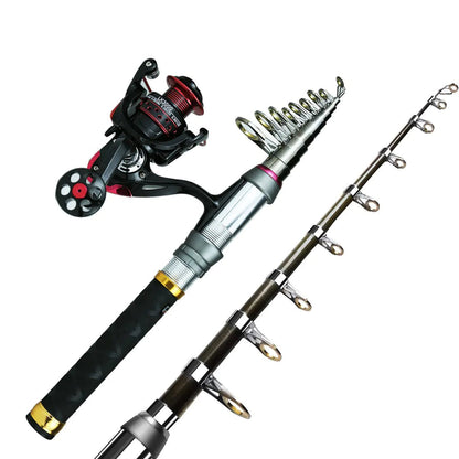 Mini Fishing Rod & Reel Set – Lightweight Lure Casting Kit – Fishing Gear by SbrTnHomes
