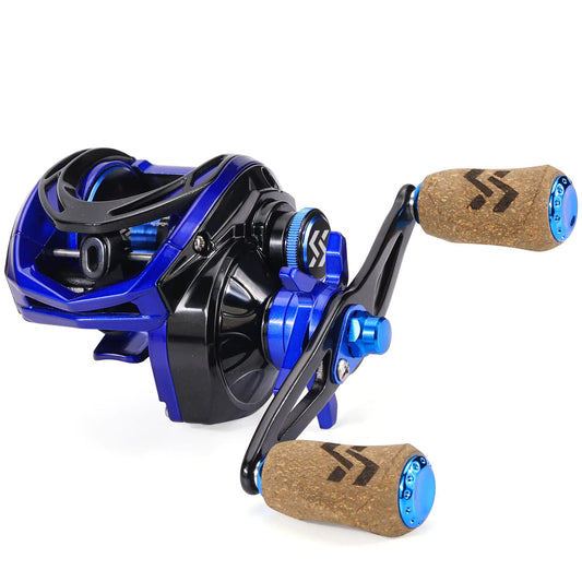 Sougayilang CB200 Baitcasting Reel – 7.3:1 Gear Ratio with – Left-Handed Fishing Gear by SbrTnHomes