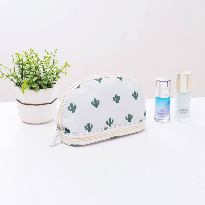 Portable Makeup Bag – Cactus Bags for glow - up collection (4 view)