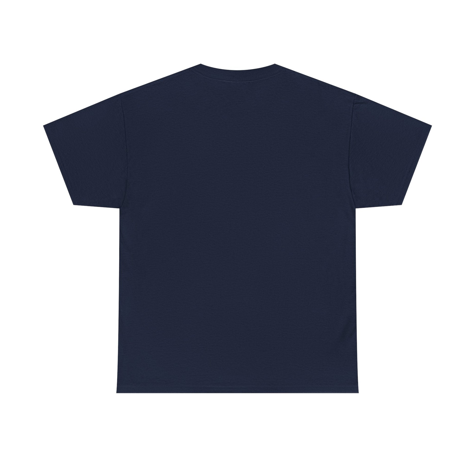 Eek in the Sheets Ghost Tee - Green Ghost – Cute Halloween Pun – Navy T-Shirt by Printify