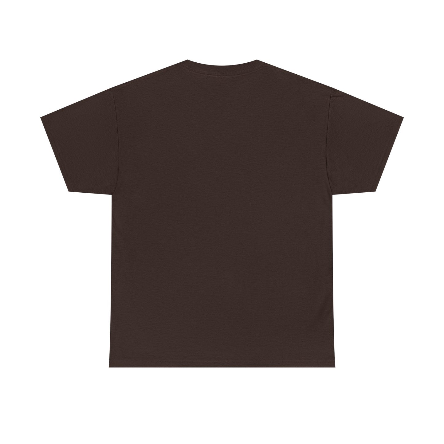 Eek in the Sheets Ghost Tee - Green Ghost – Cute Halloween Pun – Dark Chocolate T-Shirt by Printify