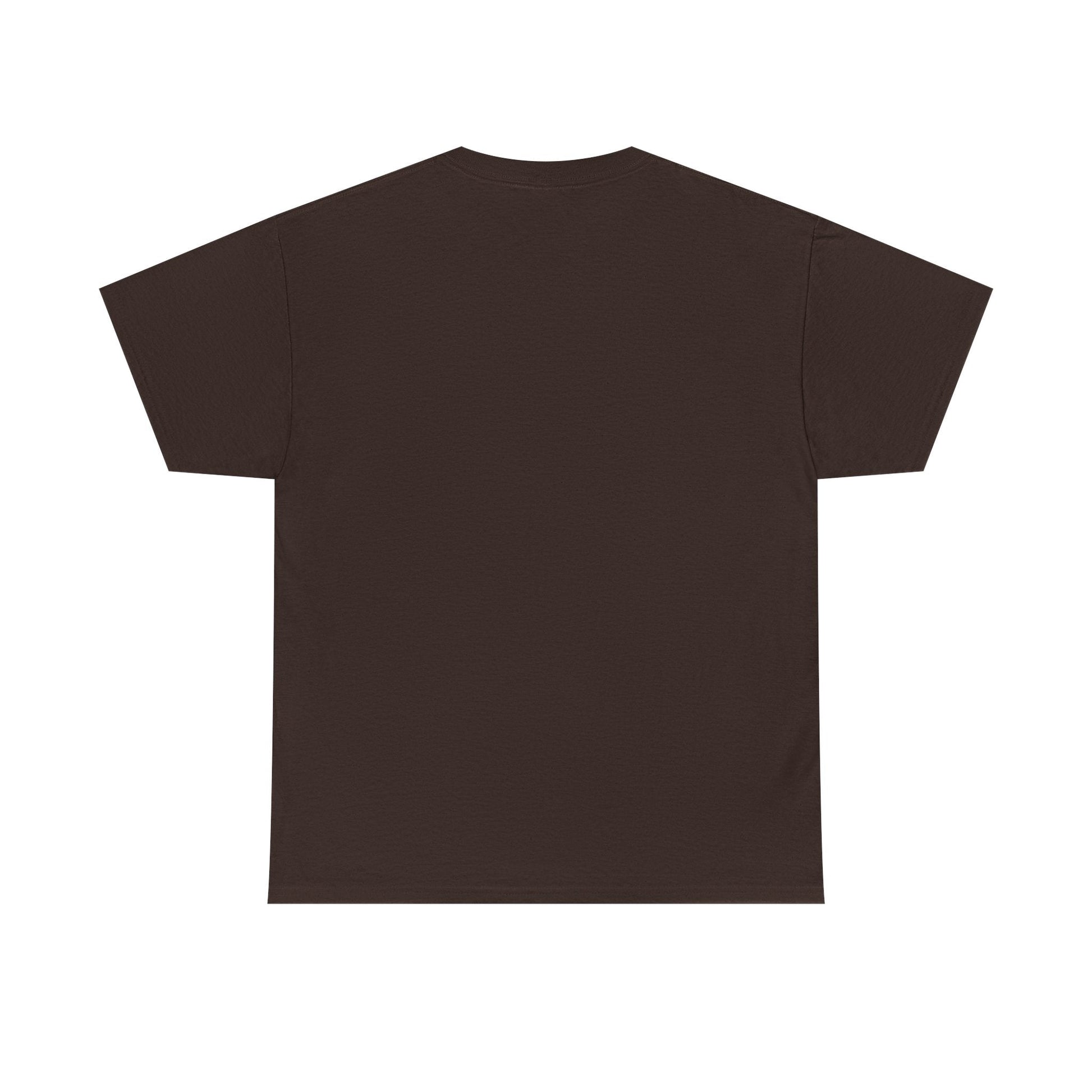 Eek in the Sheets Ghost Tee - Green Ghost – Cute Halloween Pun – Dark Chocolate T-Shirt by Printify