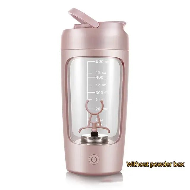 Electric - Portable - Protein - Shaker - Bottle | Pink no powder container Kitchen tool for (5 view)