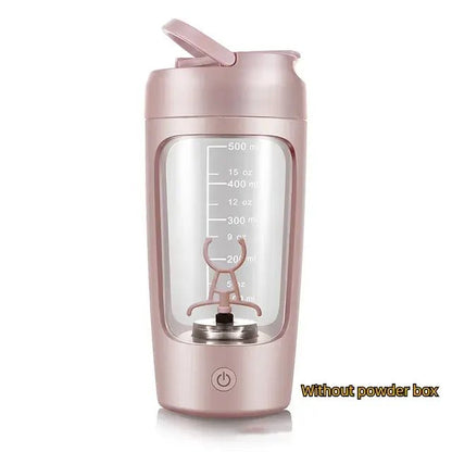 Electric - Portable - Protein - Shaker - Bottle | Pink no powder container Kitchen tool for (5 view)