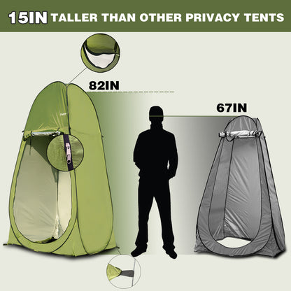 Portable Pop-Up Privacy Tent – Changing & Shower Shelter