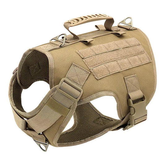Tactical K9 Dog Harness | Adjustable Vest – Black Pet for adjustable (1 view)