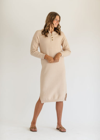 Fawna Henley Maxi Dress – XS IC Dresses for glow - up collection (1 view)